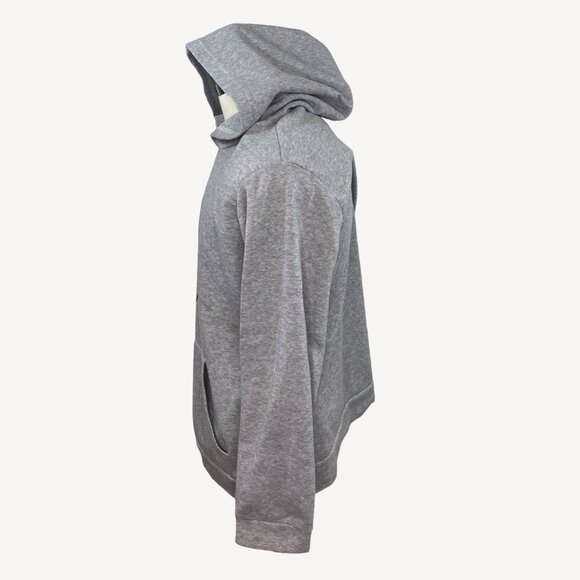 One Punch Man Anime Unisex Gray Hooded Sweatshirt "OK." Face Print - Picture 4 of 10